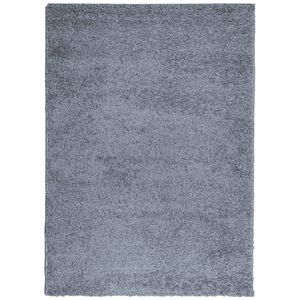vidaXL Shaggy Rug PAMPLONA High Pile Modern Blue 200x280 cm