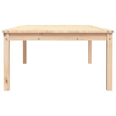 vidaXL Garden Table 121x82.5x45 cm Solid Wood Pine