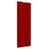 vidaXL Balcony Screen Red 80x240 cm Oxford Fabric