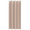 vidaXL Blackout Curtains with Rings 2 pcs Taupe 260 x 140 cm Polyester