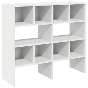 vidaXL Shoe Racks 2 pcs Stackable White 89.5x30x40 cm