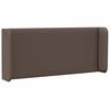 vidaXL Headboard Ear Brown 40.5 x 40.5 x 4 cm PVC