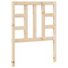 vidaXL Bed Headboard 81x4x100 cm Solid Wood Pine