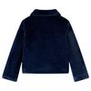 Kids' Coat Faux Fur Navy 92