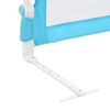 vidaXL Toddler Safety Bed Rail Blue 180x42 cm Polyester