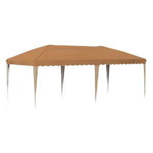 vidaXL Pop-up Party Tent 575 x 290 x 245 cm Beige