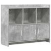 vidaXL Sideboard Concrete Grey 98.5 x 33 x 80 cm Engineered Wood