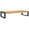 vidaXL Bathroom Shelf Brown 120 x 50 x 23 cm Soild Rough Mango Wood