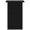 vidaXL Desk Black Oak 90x50x74 cm Engineered Wood