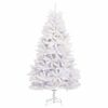 vidaXL Artificial Christmas Tree White 180 cm PVC and Metal