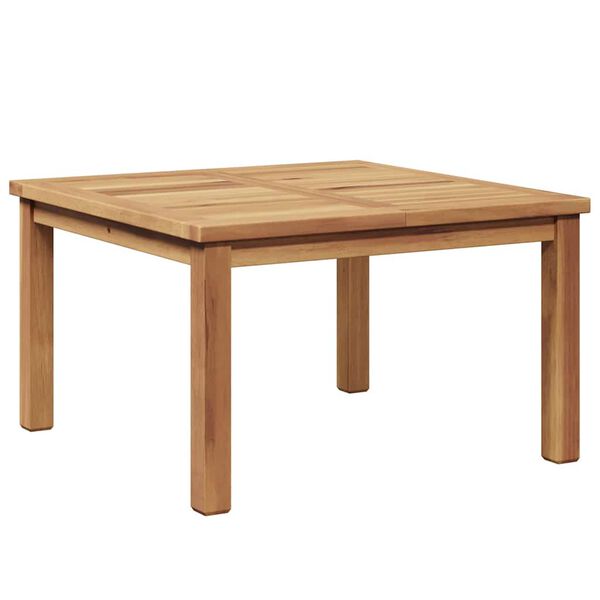vidaXL Coffee Table Brown 60 x 60 x 36 cm Solid Teak Wood