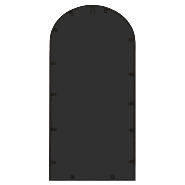 vidaXL Mirror Black 70x30 cm Iron for Indoor Use