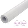vidaXL Car Films 2 pcs 4D White 100x150 cm+50x150 cm