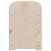 vidaXL Wine Rack with Top Board 43x25x37 cm Solid Wood Pine