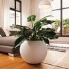 LECHUZA Planter PURO Color 50 ALL-IN-ONE Diameter 50 cm White