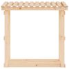 vidaXL Firewood Rack 108x64.5x109 cm Solid Wood Pine
