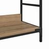 vidaXL Bookshelf Artisan oak Engineered wood