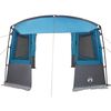 vidaXL Tailgate Tent for Caravan Rectangular Blue 352 x 250 x 240 cm