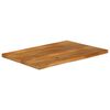 vidaXL Table Top Live Edge 100x60x2.5 cm Solid Wood Mango