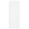 vidaXL Wall Mounted Cabinet White 69.5x34x90 cm