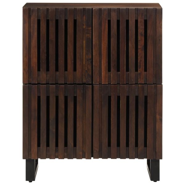 vidaXL Sideboard Brown 60x34x75 cm Solid Wood Mango