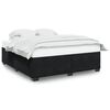 vidaXL Bed Frame without Mattress Black&nbsp;Super King Velvet
