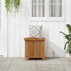 vidaXL Garden Storage Box 60x50x58 cm Solid Acacia Wood