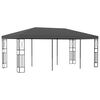 vidaXL Gazebo 3x6 m Anthracite Fabric