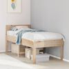 vidaXL Bed Frame without Mattress 80x200 cm Solid Wood Pine