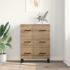 vidaXL Sideboard with Drawer Artisan Oak 69.5 x 34 x 90 cm