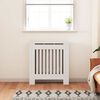 vidaXL MDF Radiator Cover White 78 cm