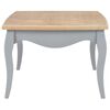 vidaXL Coffee Table Grey and Brown 110x60x40 cm Solid Pine Wood