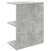 vidaXL Bedside Table Concrete Grey 46.5x29x61 cm Engineered Wood