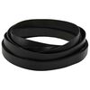 vidaXL Leather Strap Black 1000 x 2 cm Leather