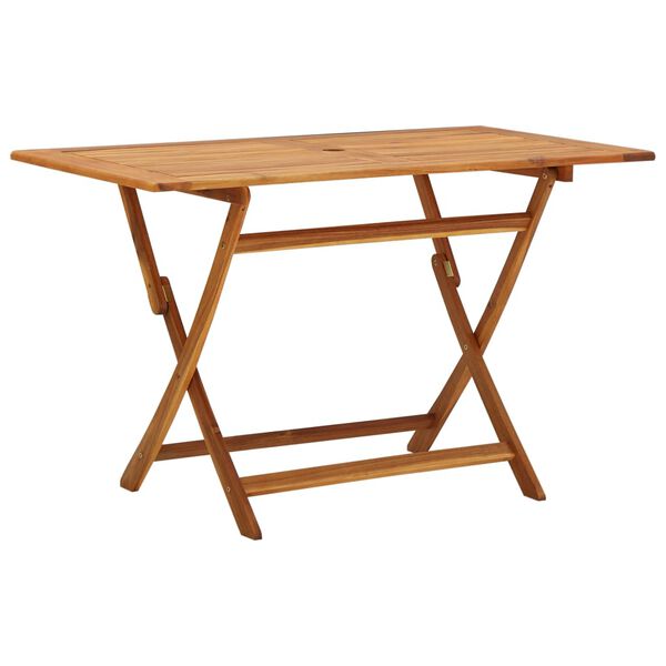 vidaXL 5 Piece Garden Dining Set Solid Acacia Wood