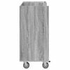 vidaXL Golf Cabinet with Wheel Plain Grey Sonoma 90 x 45 x 98 cm