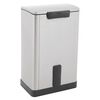 EKO Pedal Bin E-Cube 40 L Matte Silver
