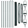 vidaXL Ground Fix Welded Wire Fence 10 x 1.6 m (W x H)