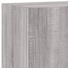 vidaXL TV Wall Cabinets 2 pcs Grey Sonoma 40.5x30x60 cm Engineered Wood