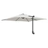 vidaXL Garden Parasol Beige and Black 248.5 x 247.5 x 160 cm