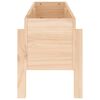 vidaXL Garden Raised Bed 101x30x38 cm Solid Wood Pine