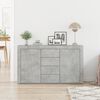vidaXL Sideboard Concrete Grey 120 x 36 x 69 cm Engineered Wood