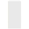 vidaXL Bookcase White 31x24x52 cm Engineered Wood