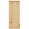 vidaXL Chest of Drawers Corona 92x48x114 cm Solid Wood Pine