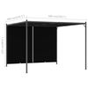 vidaXL Garden Pergola with Retractable Roof 3x3 m Anthracite