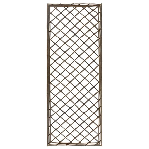 vidaXL Garden Trellises 6 pcs 30x120 cm Willow