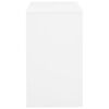 vidaXL Office Cabinet White 90x40x70 cm Steel