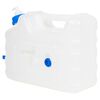 vidaXL Water Container with Tap and Soap Dispenser 10 L Plastic