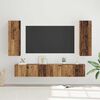 vidaXL TV Cabinet Set Wall-mounted 5 pcs Old Wood Engineered Wood
