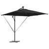vidaXL Cantilever Banana Parasol Black 249 x 249 x 250 cm